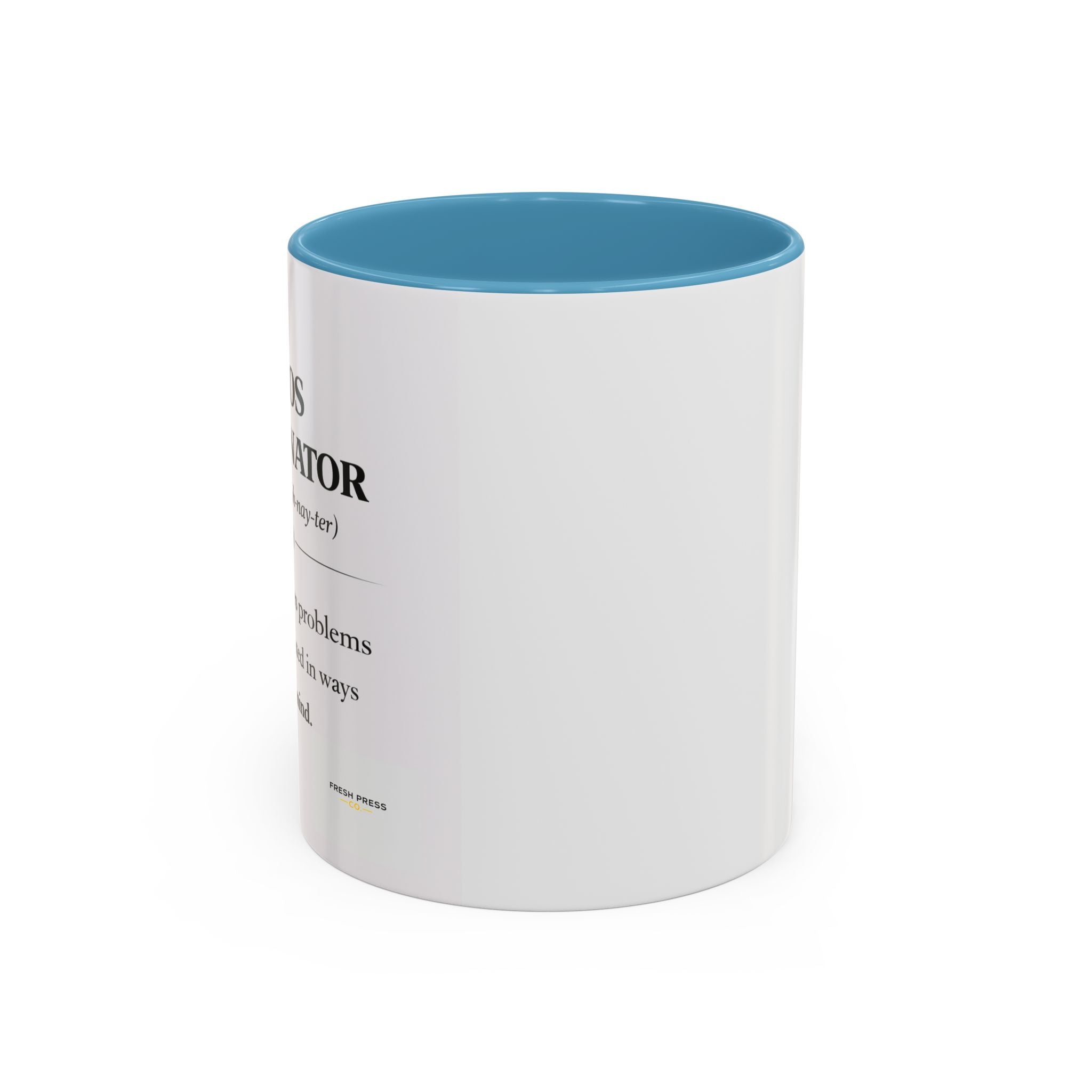 "Chaos Coordinator" Coffee Mug — Funny Definition Mug for Problem Solvers (11/15oz)