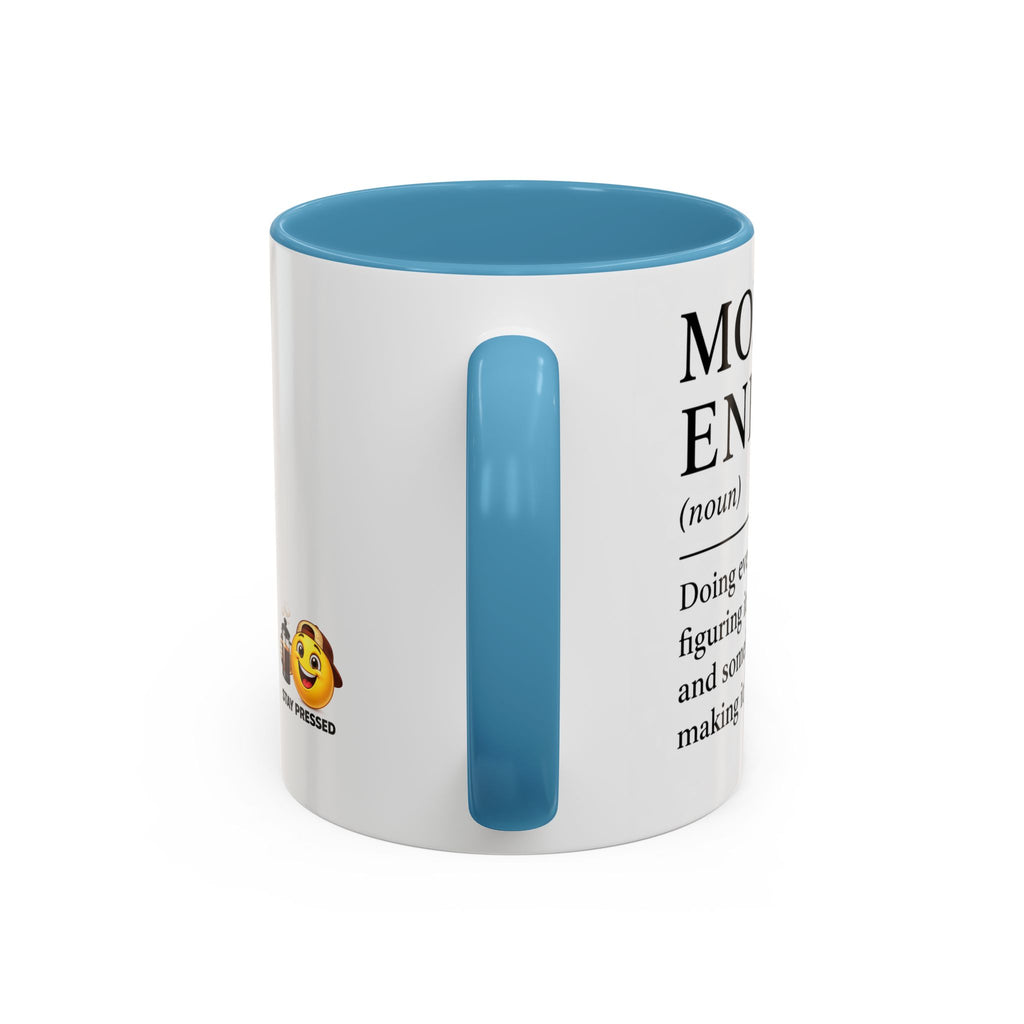 "Mom Energy" Coffee Mug —  Accent Mug (11/15oz)