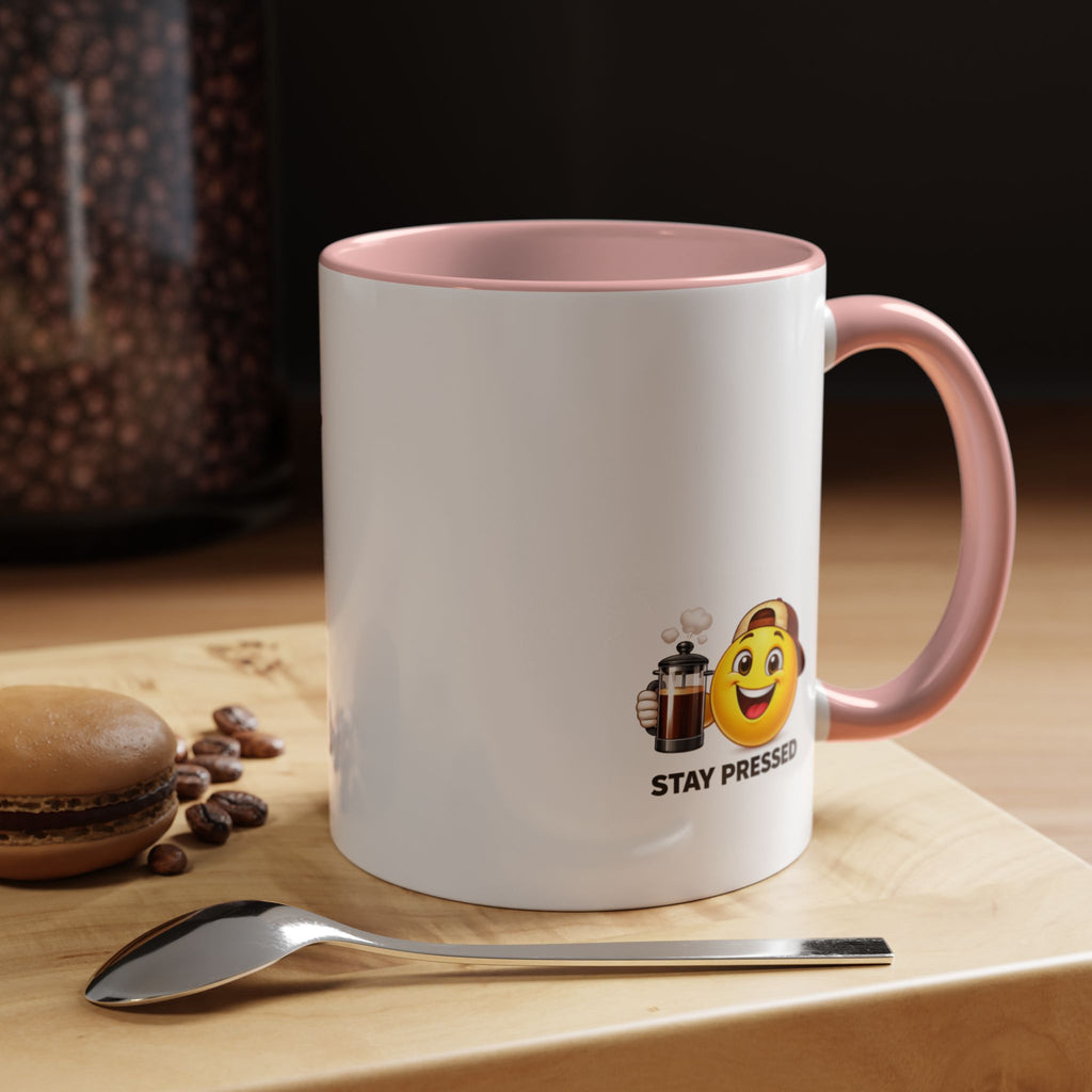 "Im Addicted" Coffee Mug – Funny Emoji Espresso Cup (11/15oz)