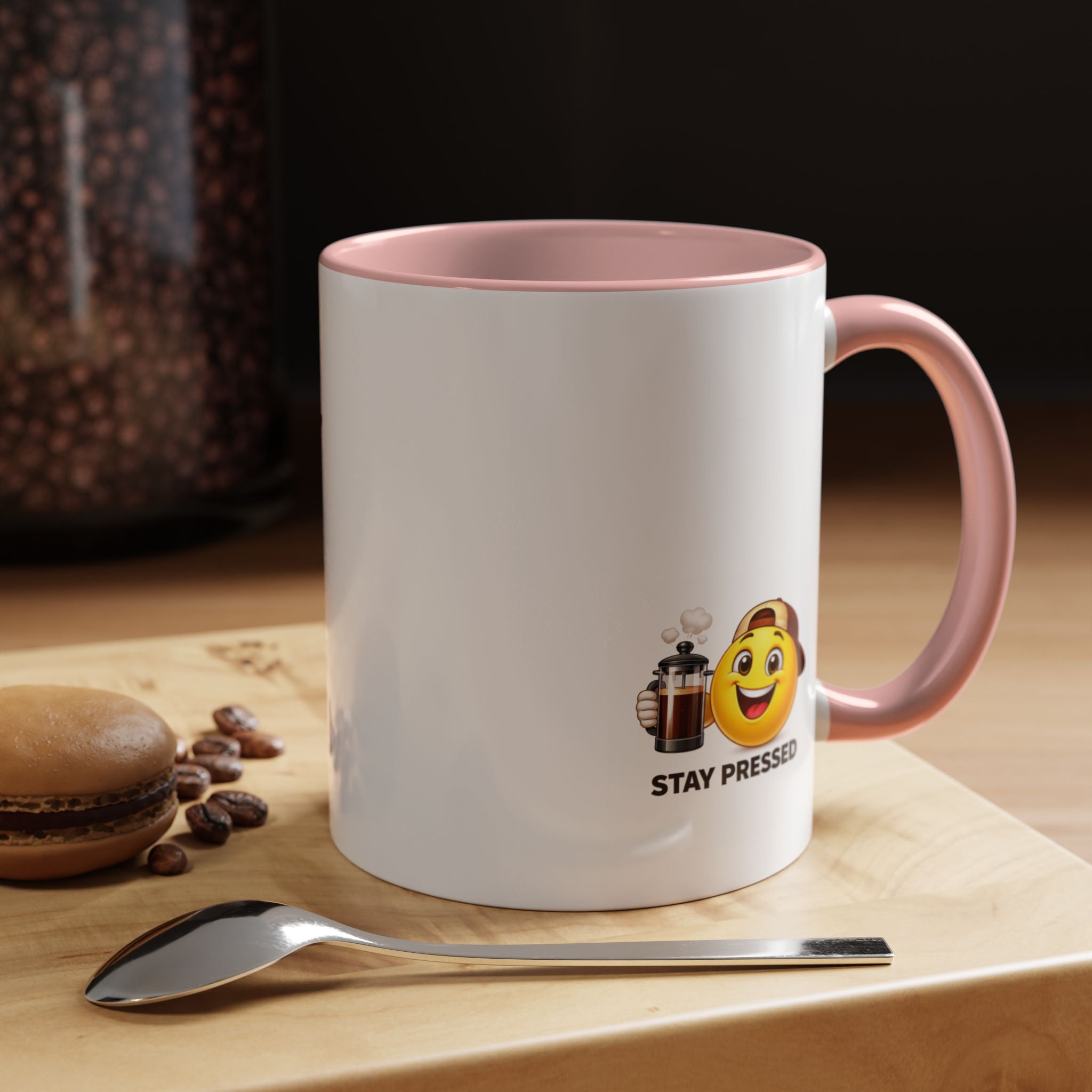 "Im Addicted" Coffee Mug – Funny Emoji Espresso Cup (11/15oz)