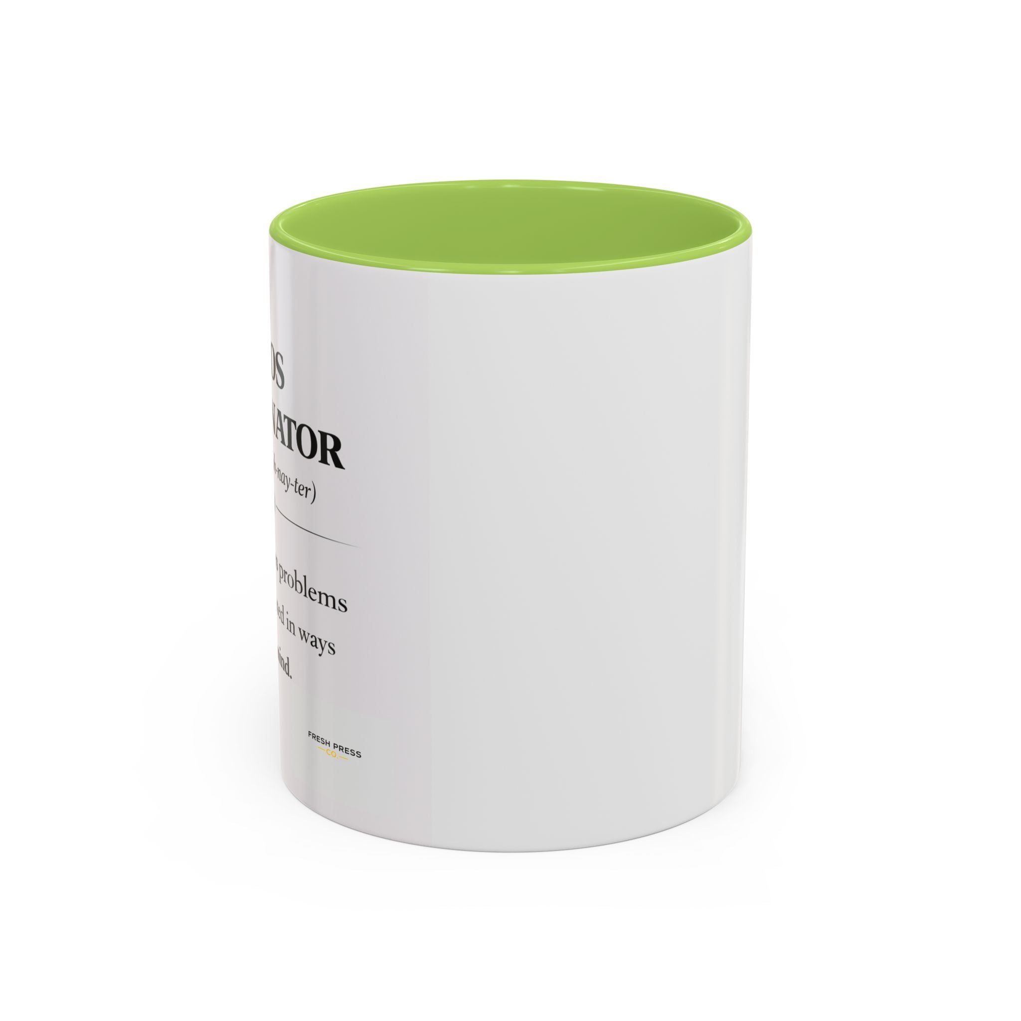 "Chaos Coordinator" Coffee Mug — Funny Definition Mug for Problem Solvers (11/15oz)