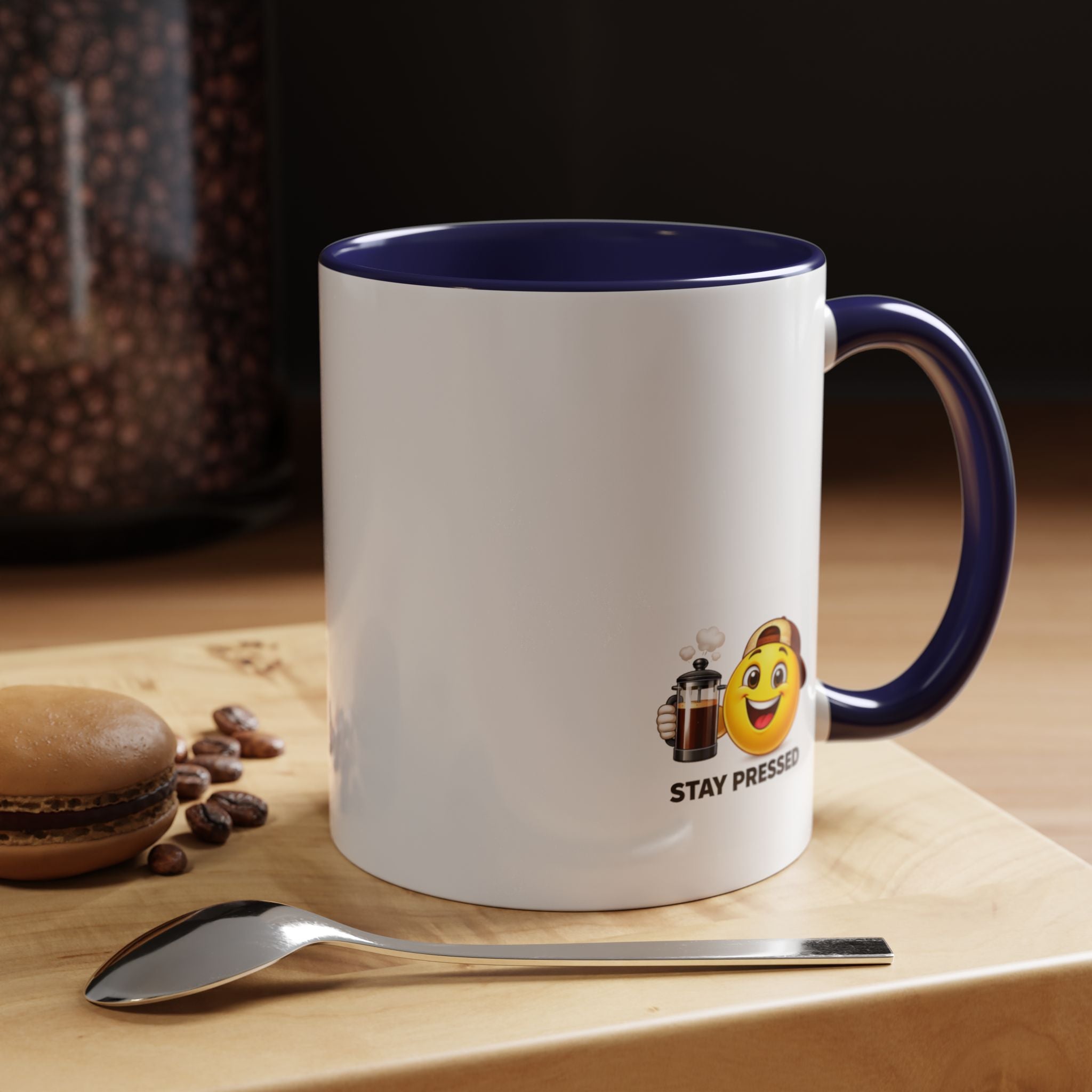 "The Deadline Sprinter" Coffee Mug — Funny Espresso Barista Accent Mug (11/15oz)