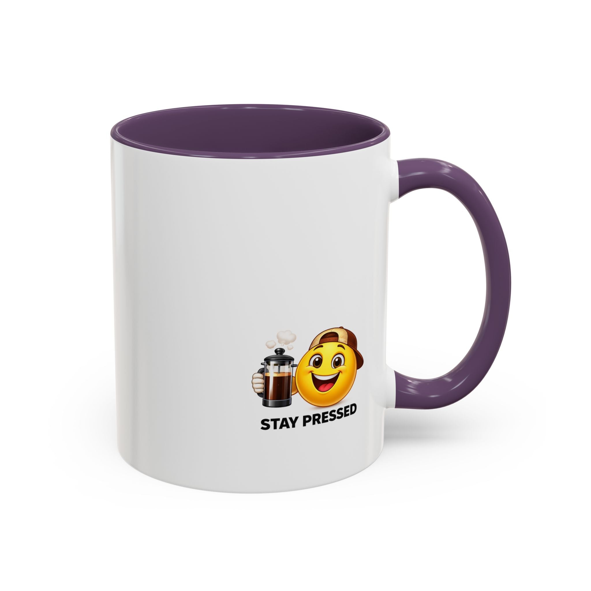 "If I Spill This We All Cry" Coffee Mug — Funny Espresso Emoji Accent Mug (11/15oz)