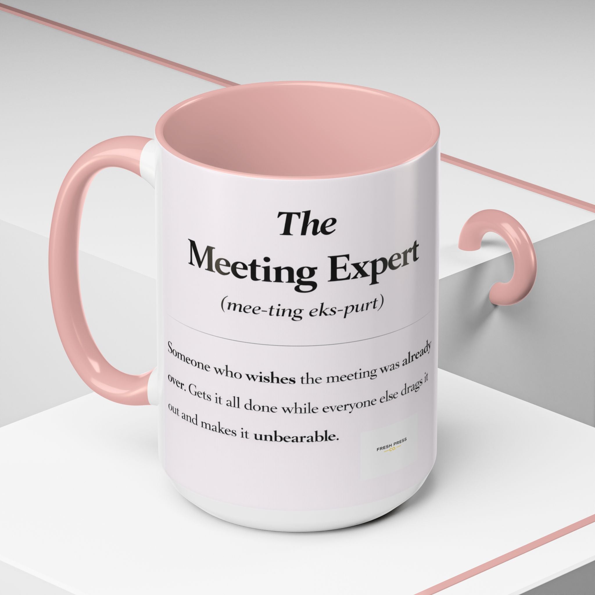 "The Meeting Expert" Coffee Accent Mug (11/15oz)