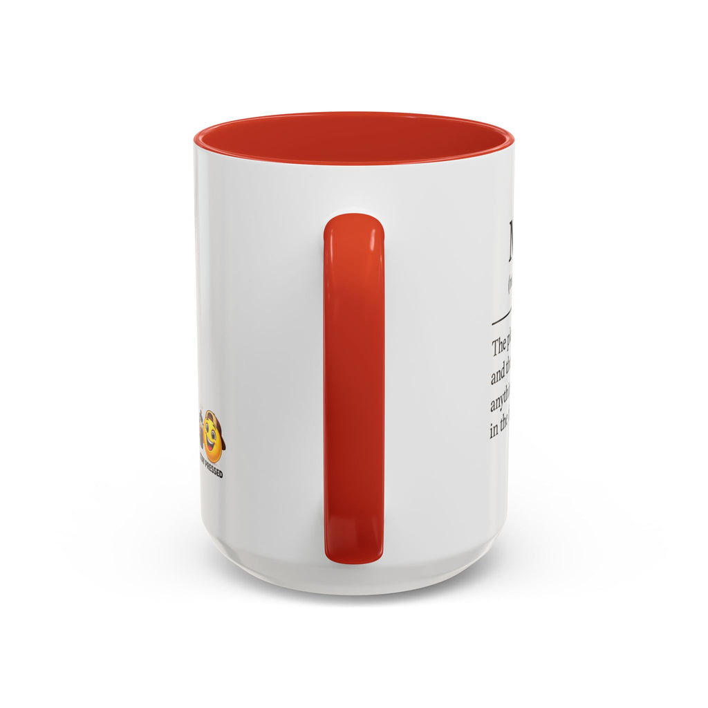 "Mom" Coffee Mug - Accent Mug (11/15oz)