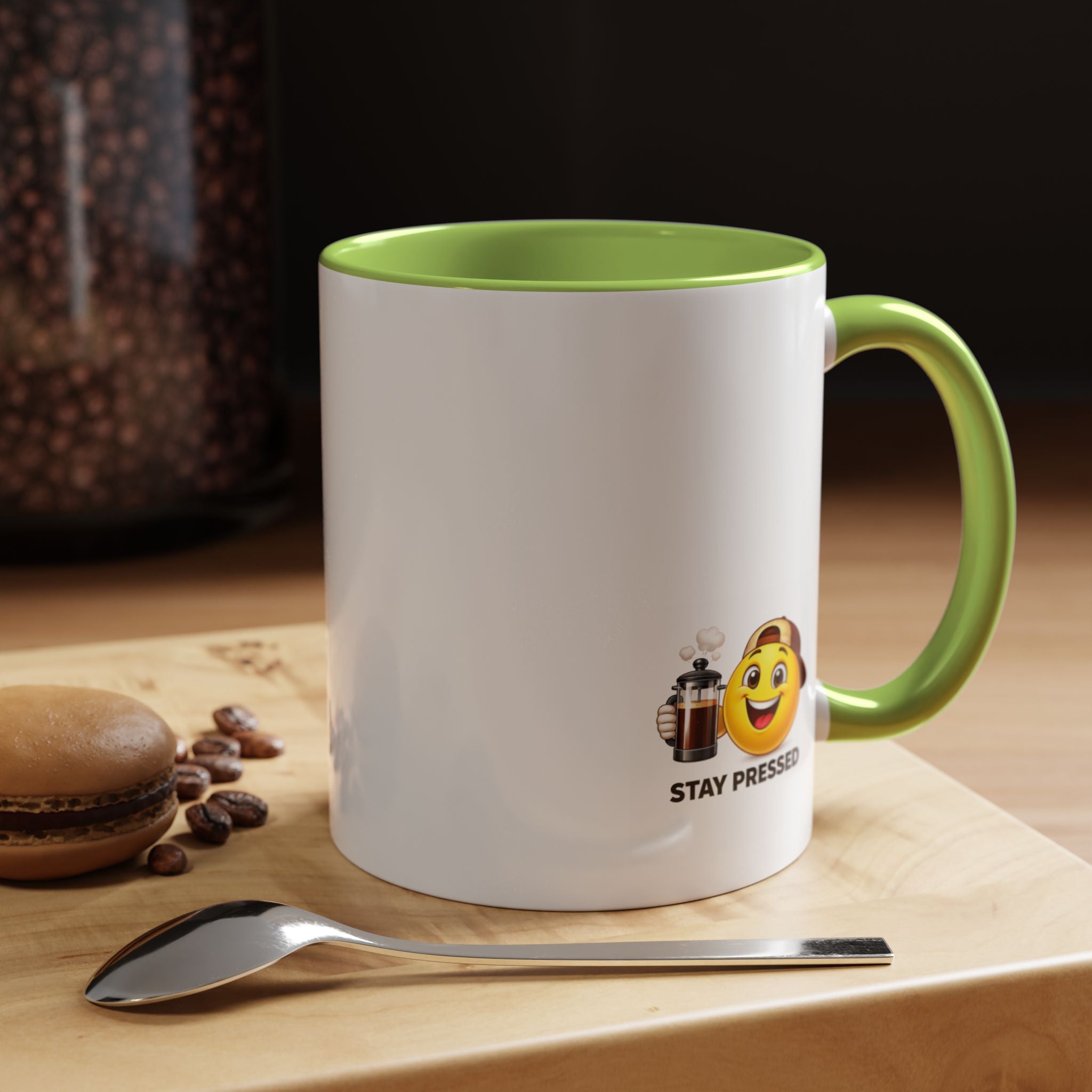 "The Deadline Sprinter" Coffee Mug — Funny Espresso Barista Accent Mug (11/15oz)