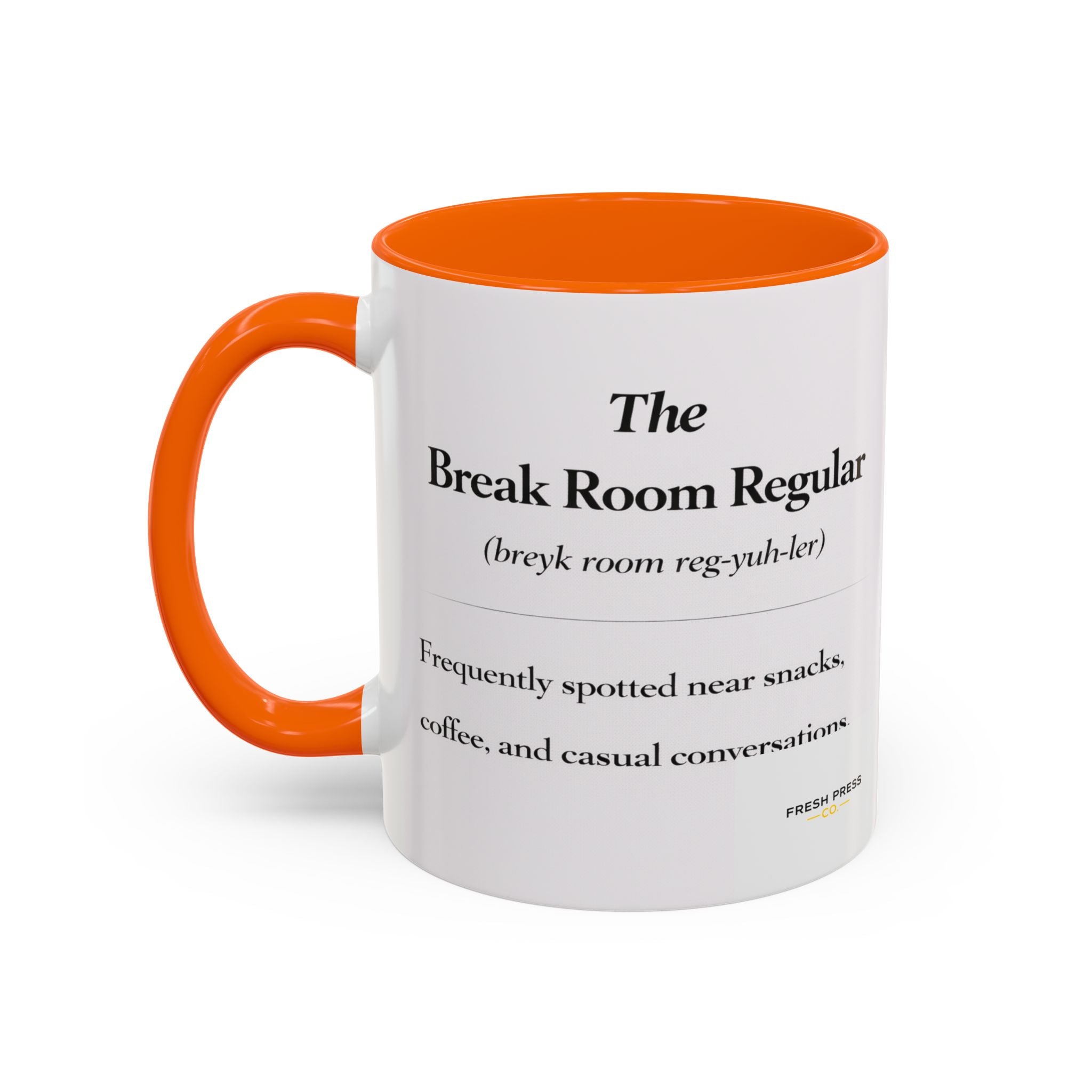 "Break Room Regular" Coffee Definition Mug (11/15 oz)