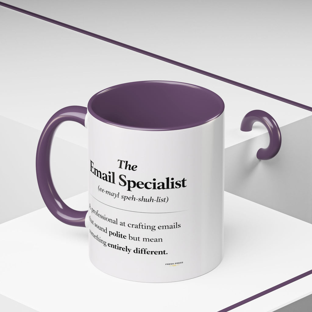 "The Email Specialist" Coffee Mug (11/15oz Accent Mug)