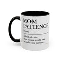 Stay Pressed Coffee Mug — Funny Espresso Emoji Accent Ceramic Mug (11/15oz)