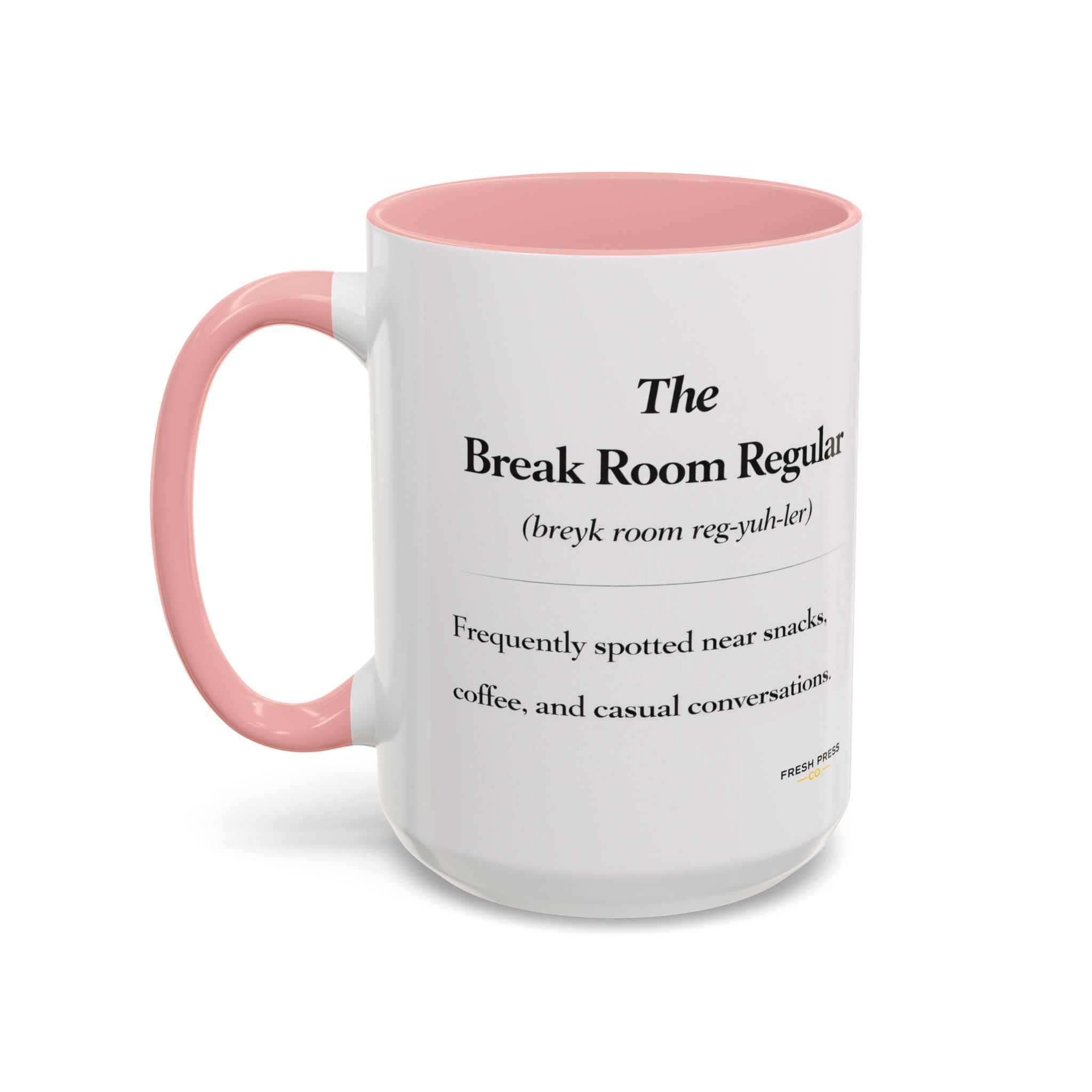 "Break Room Regular" Coffee Definition Mug (11/15 oz)