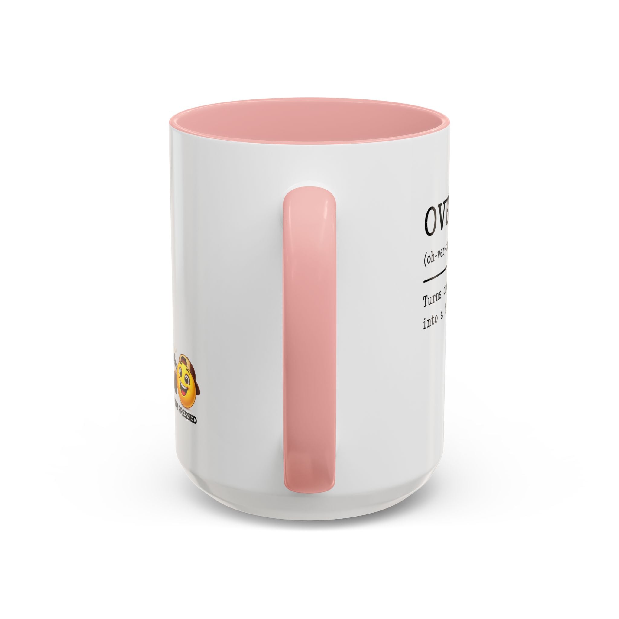 "Overthinker" Coffee Mug — Funny Accent Mug (11/15 oz)