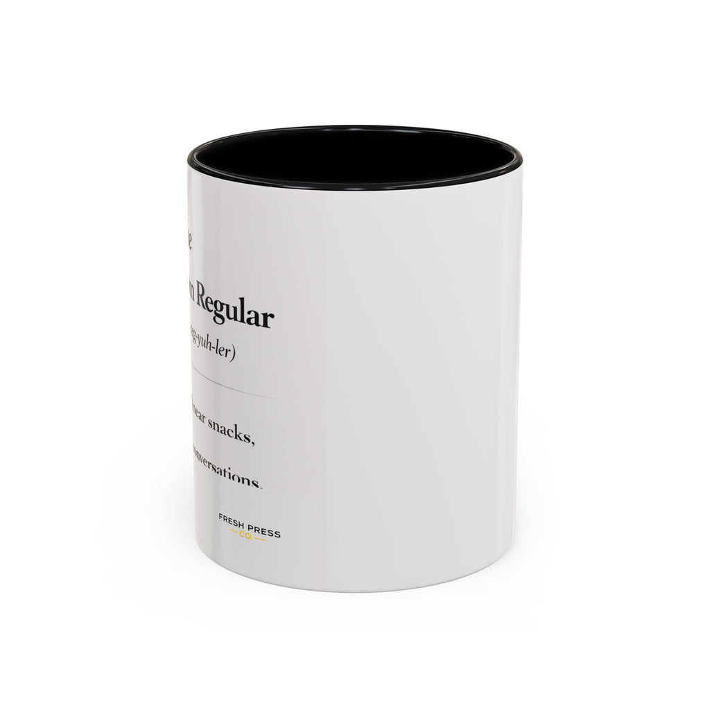 "Break Room Regular" Coffee Definition Mug (11/15 oz)