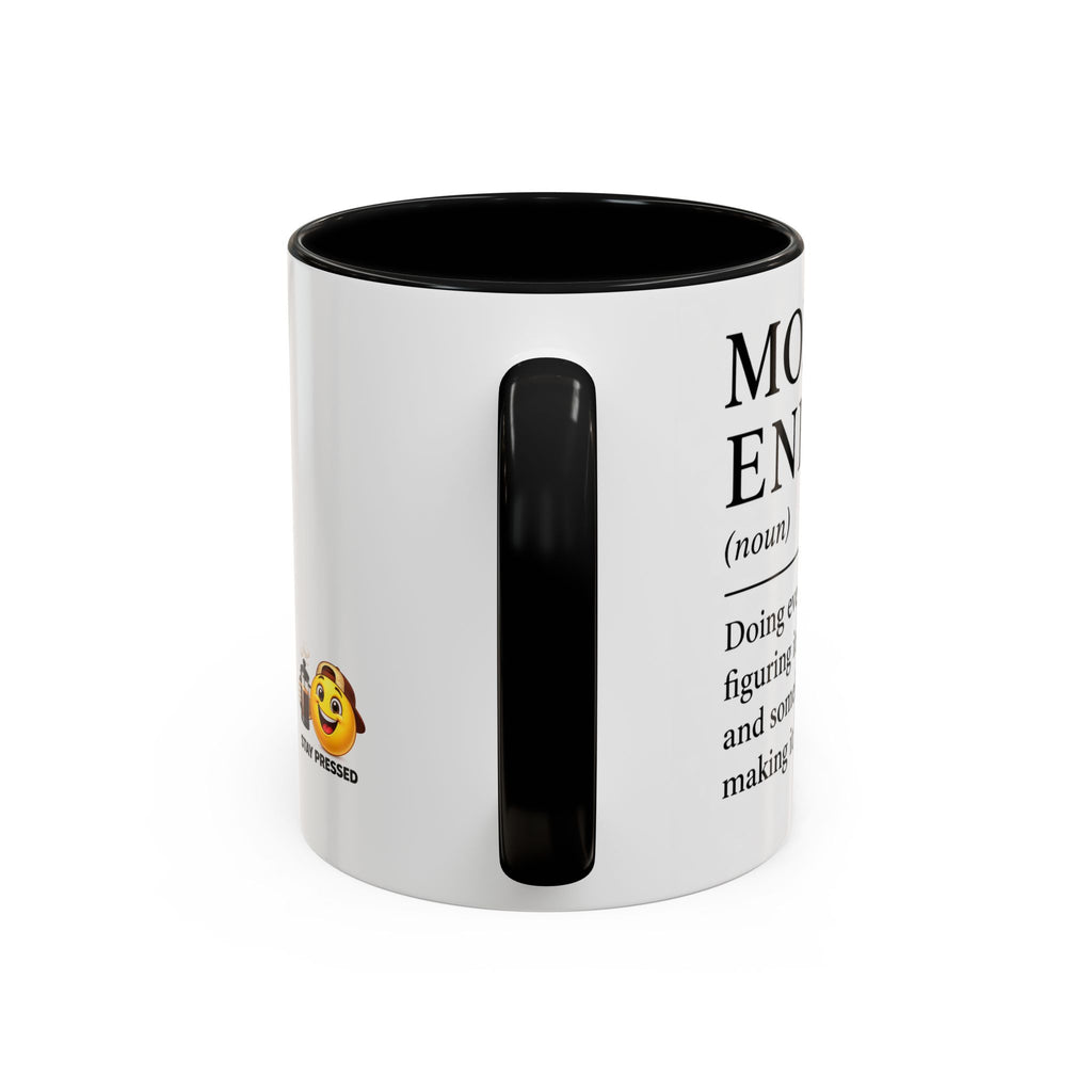 "Mom Energy" Coffee Mug —  Accent Mug (11/15oz)