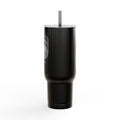 "I Got Out Of My Tesla For This?" 40oz Insulated Travel Tumbler – Engraved Car Lover Gift