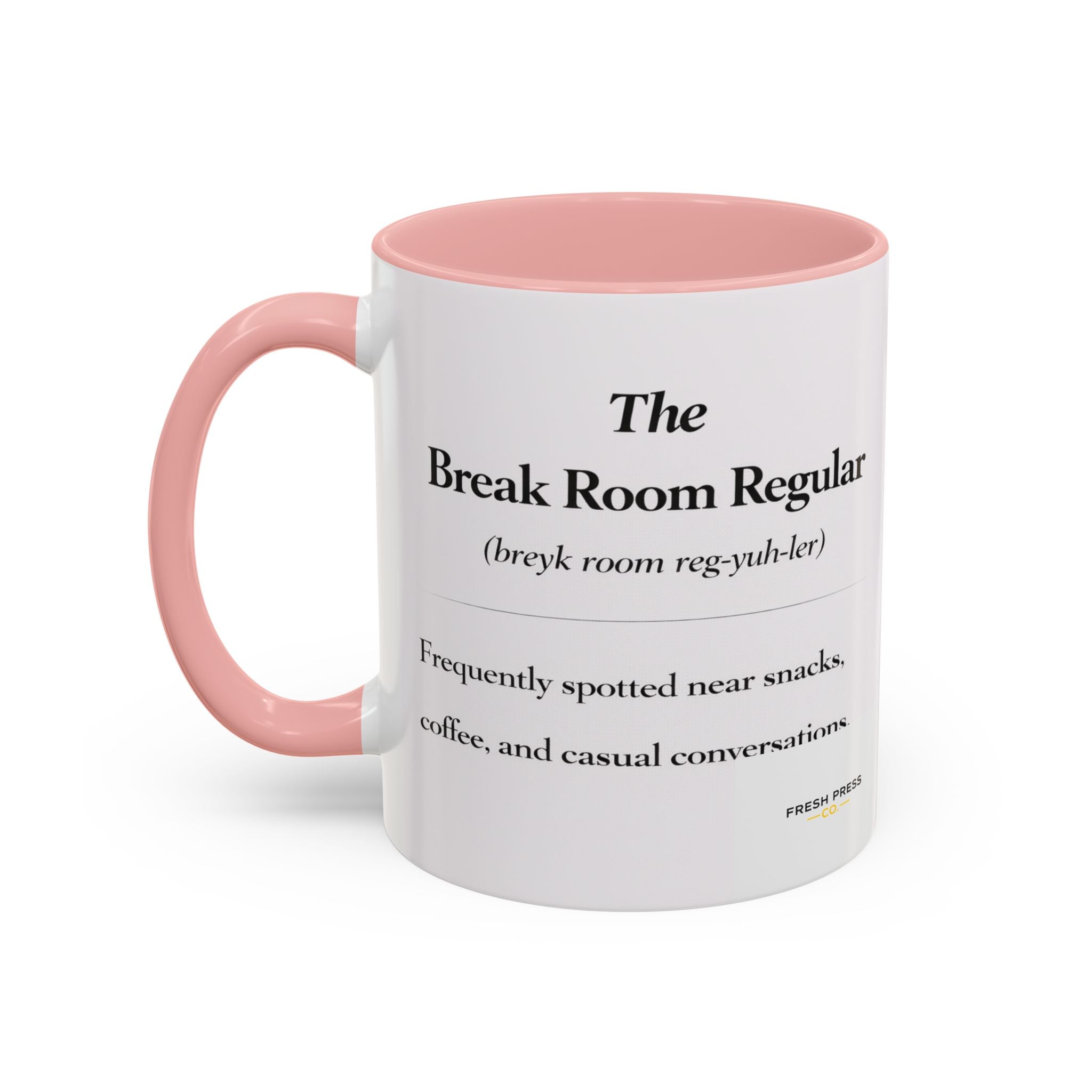 "Break Room Regular" Coffee Definition Mug (11/15 oz)
