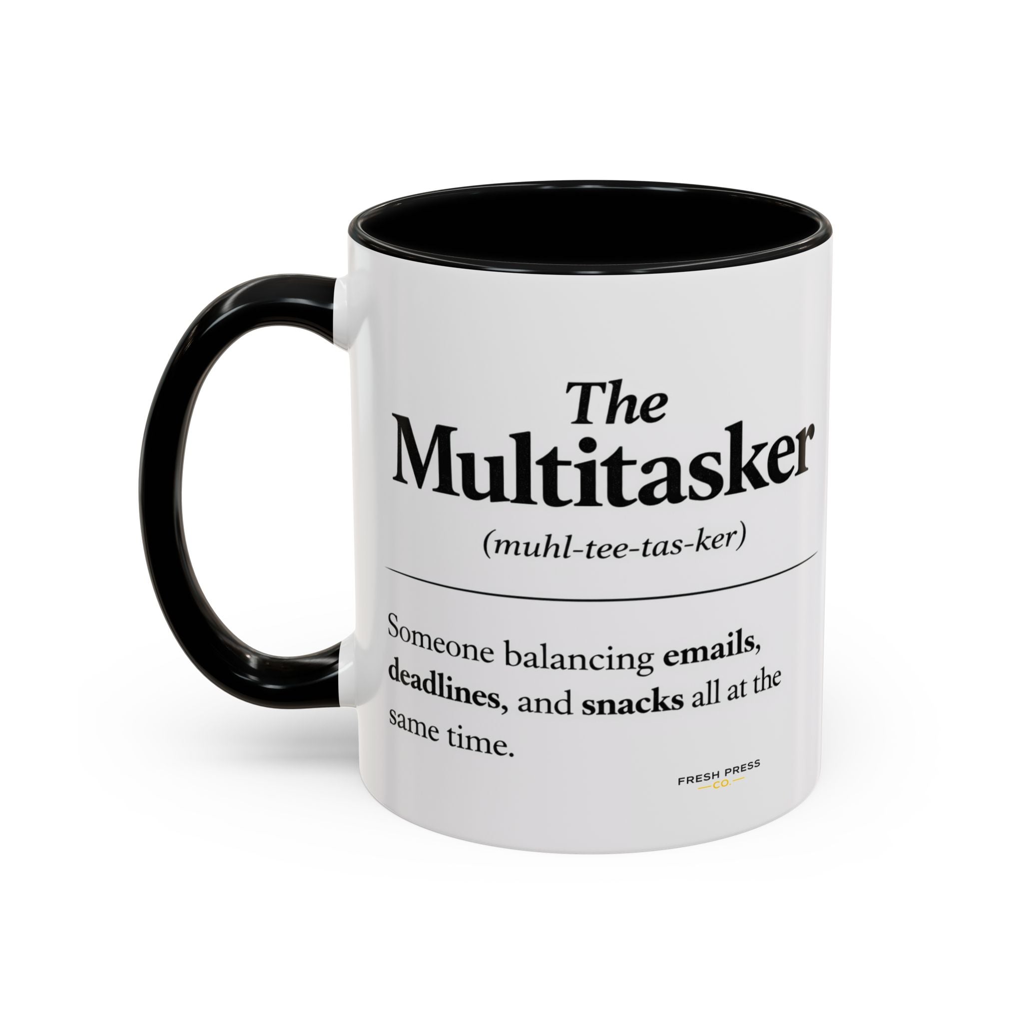 "The Multitasker" Accent Coffee Mug (11, 15oz)