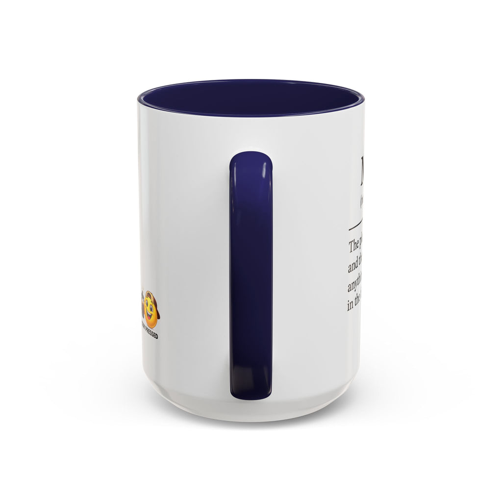 "Mom" Coffee Mug - Accent Mug (11/15oz)