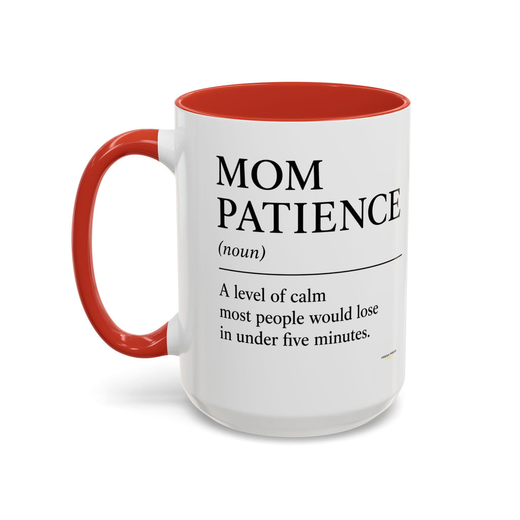 Stay Pressed Coffee Mug — Funny Espresso Emoji Accent Ceramic Mug (11/15oz)