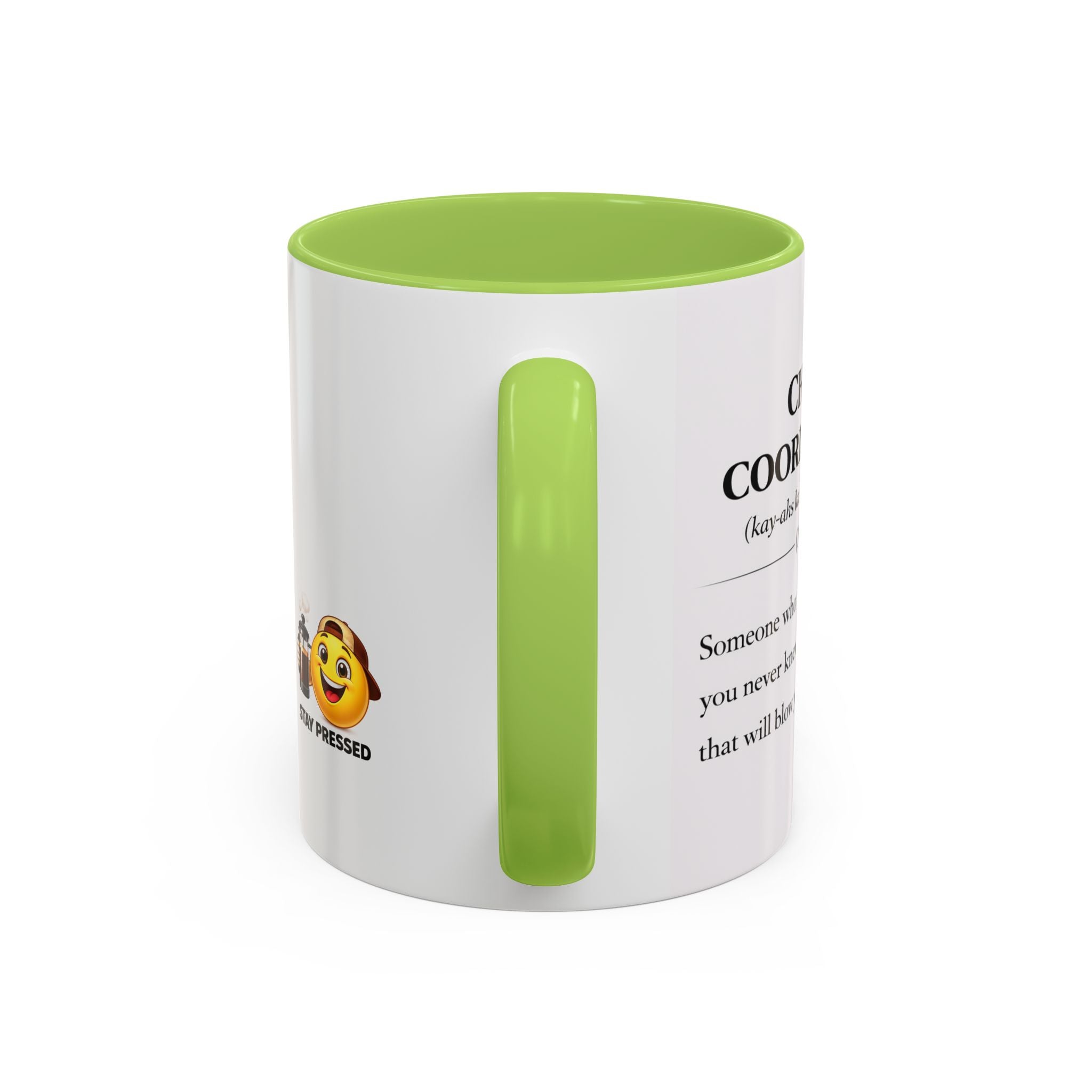 "Chaos Coordinator" Coffee Mug — Funny Definition Mug for Problem Solvers (11/15oz)