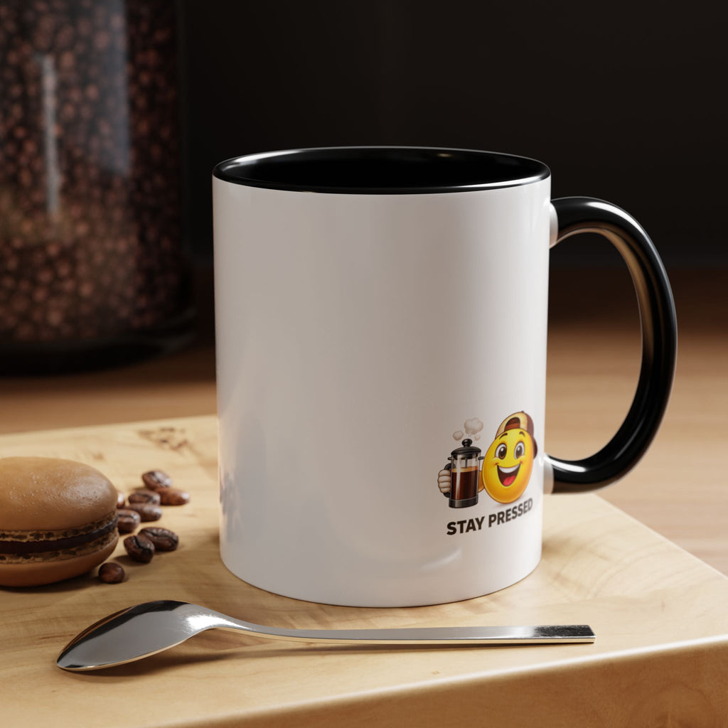 "The Deadline Sprinter" Coffee Mug — Funny Espresso Barista Accent Mug (11/15oz)