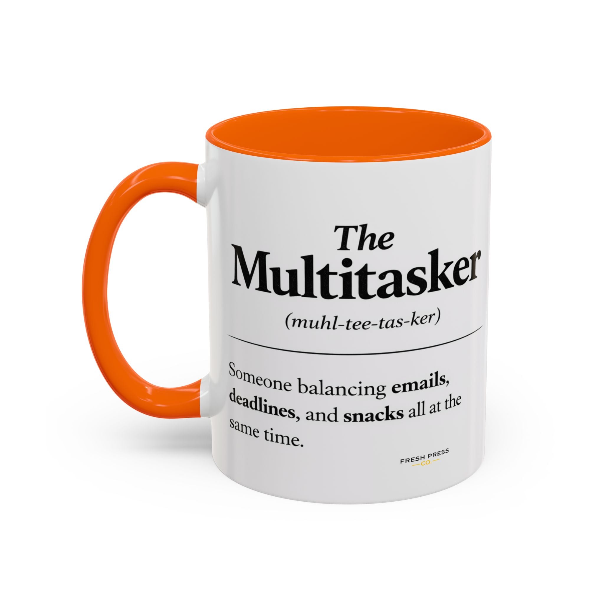 "The Multitasker" Accent Coffee Mug (11, 15oz)