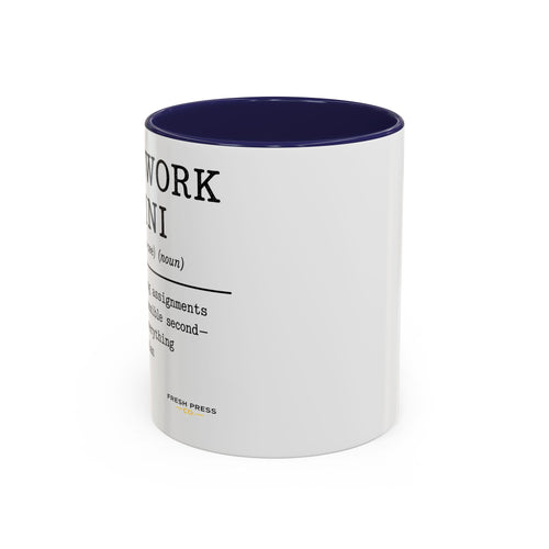 "Homework Houdini" Coffee Mug — Accent Mug