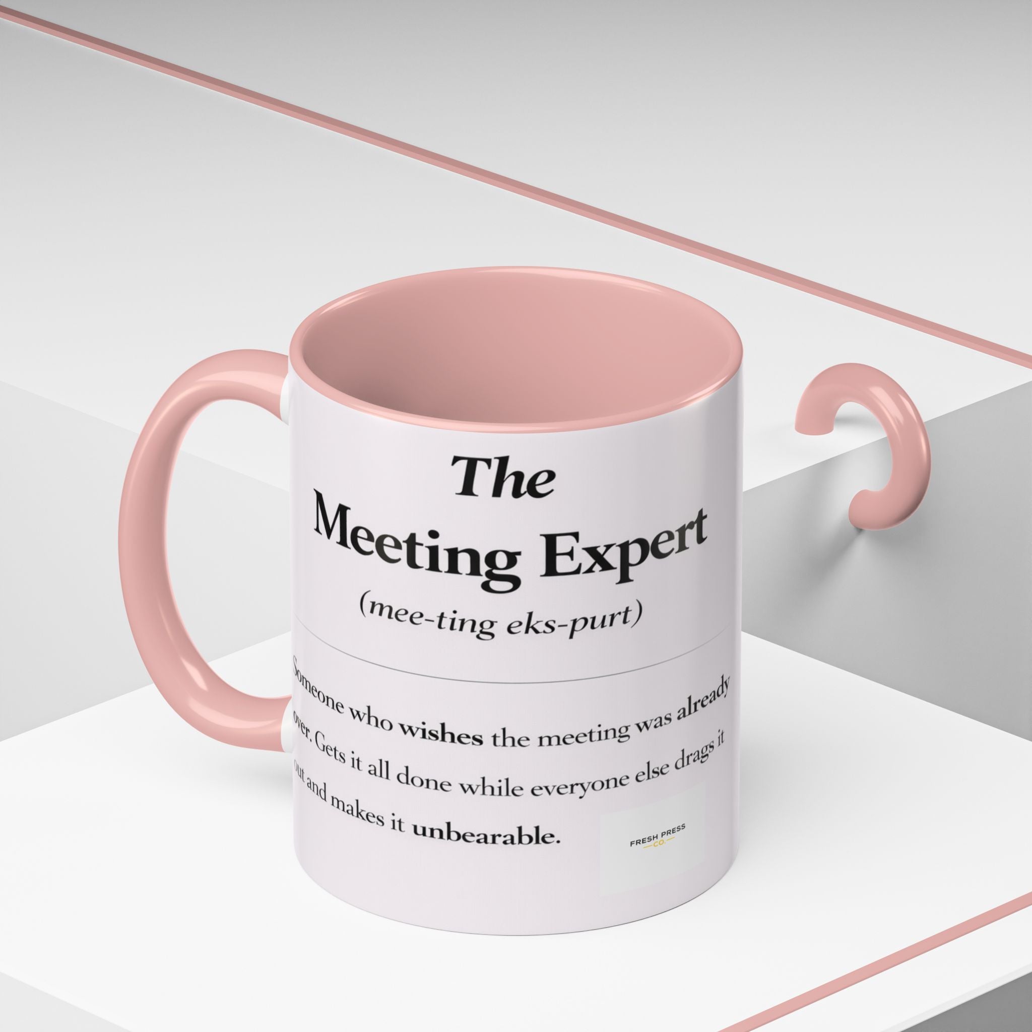 "The Meeting Expert" Coffee Accent Mug (11/15oz)