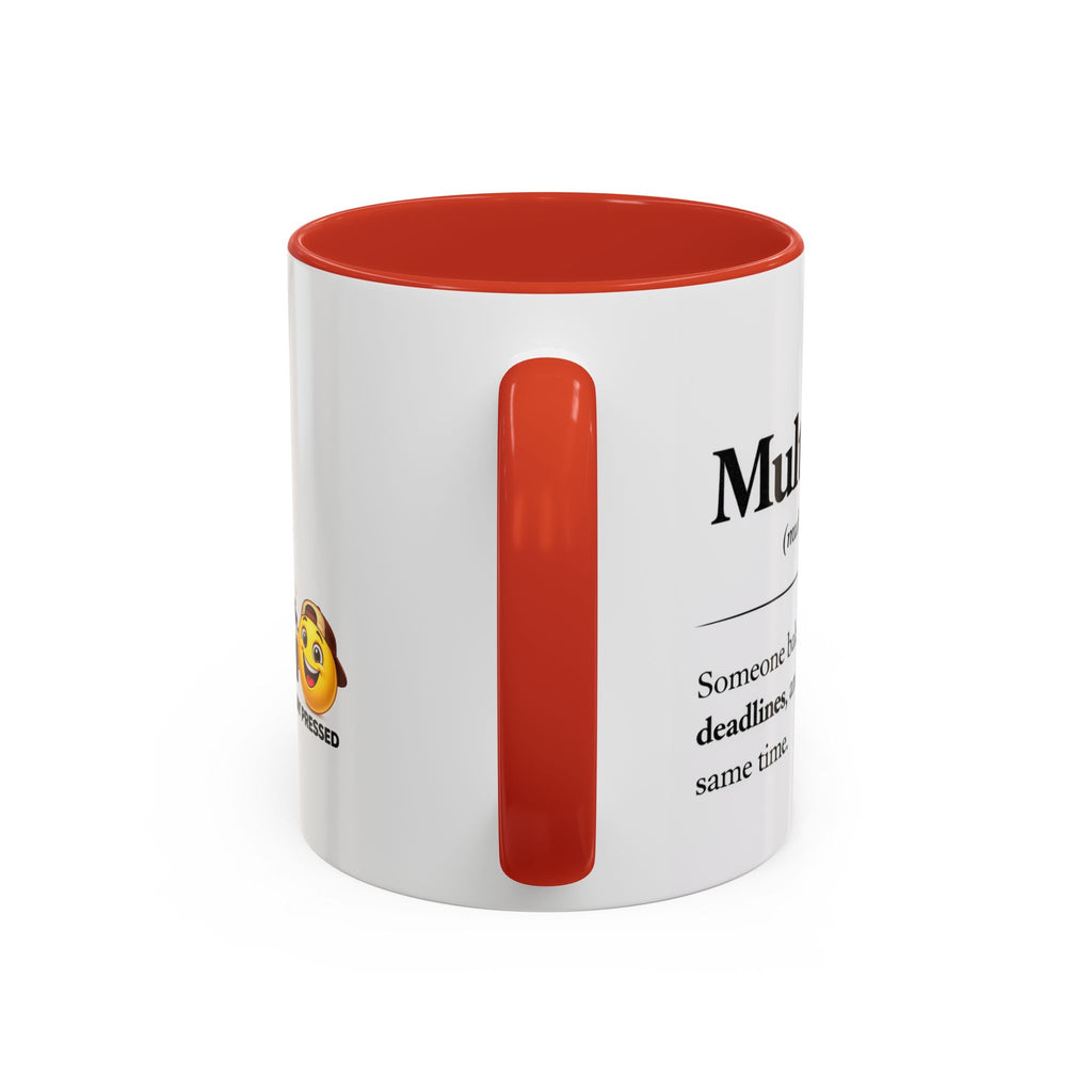 "The Multitasker" Accent Coffee Mug (11, 15oz)