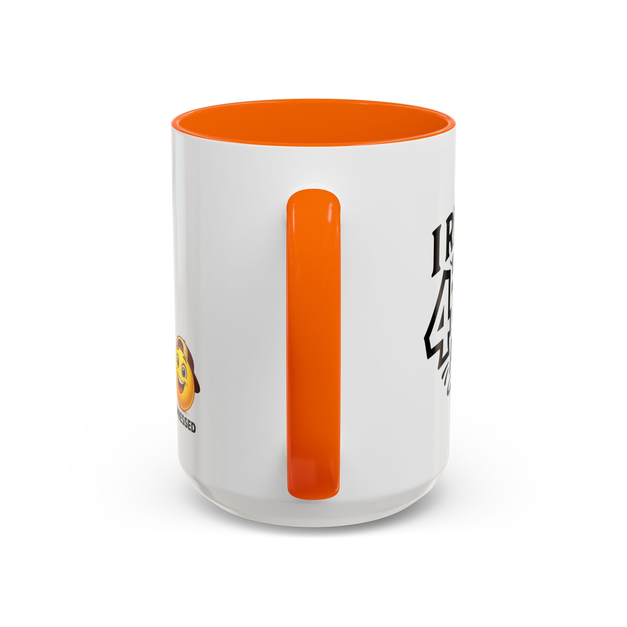 "I Reheat This Four Times A Day" Coffee Mug — Fun Espresso Emoji Accent Mug (11/15oz)