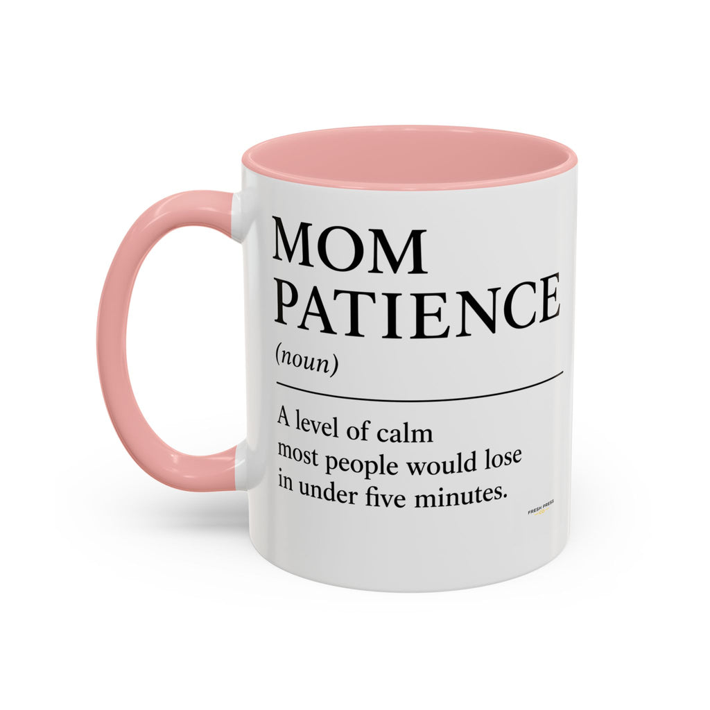 Stay Pressed Coffee Mug — Funny Espresso Emoji Accent Ceramic Mug (11/15oz)