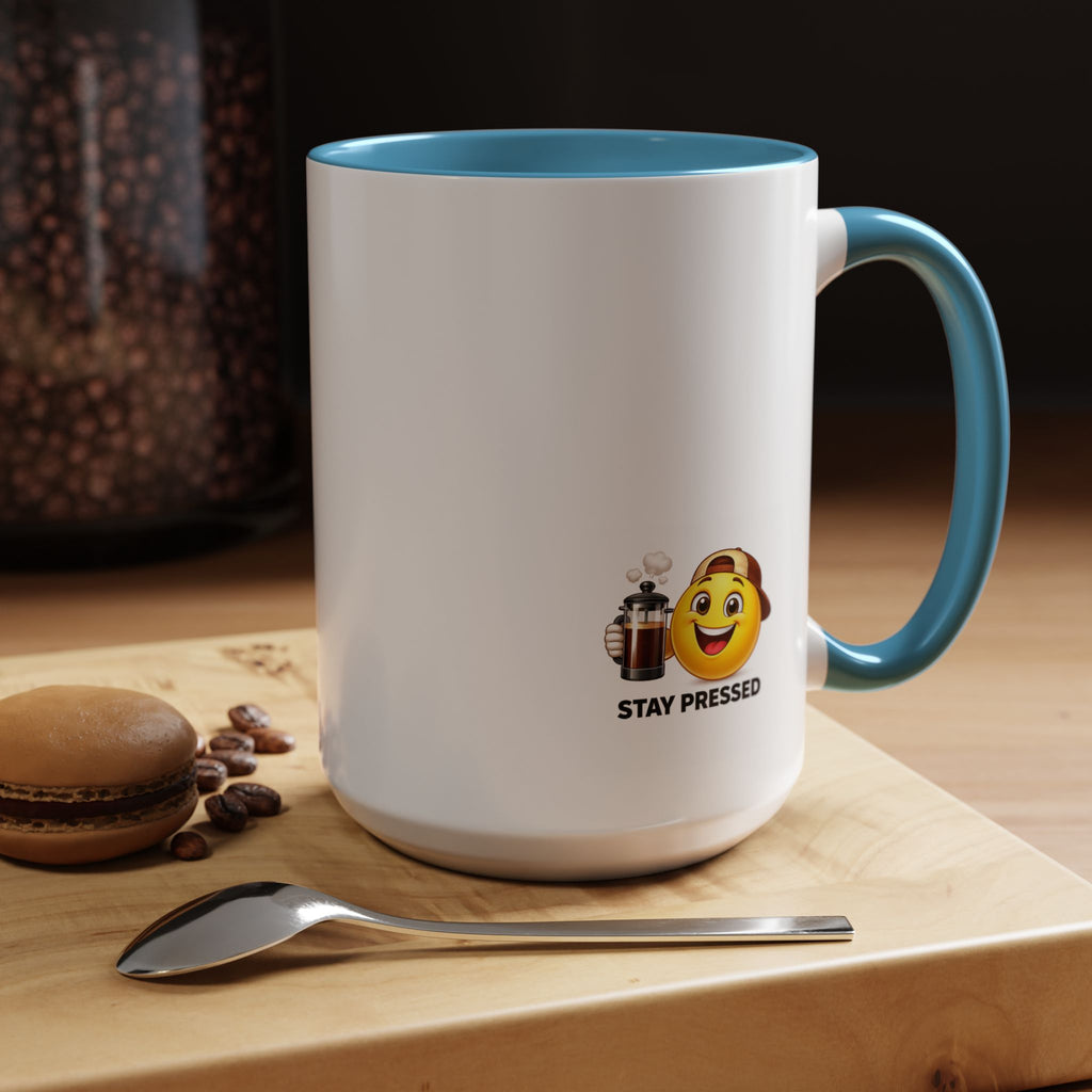 "The Deadline Sprinter" Coffee Mug — Funny Espresso Barista Accent Mug (11/15oz)
