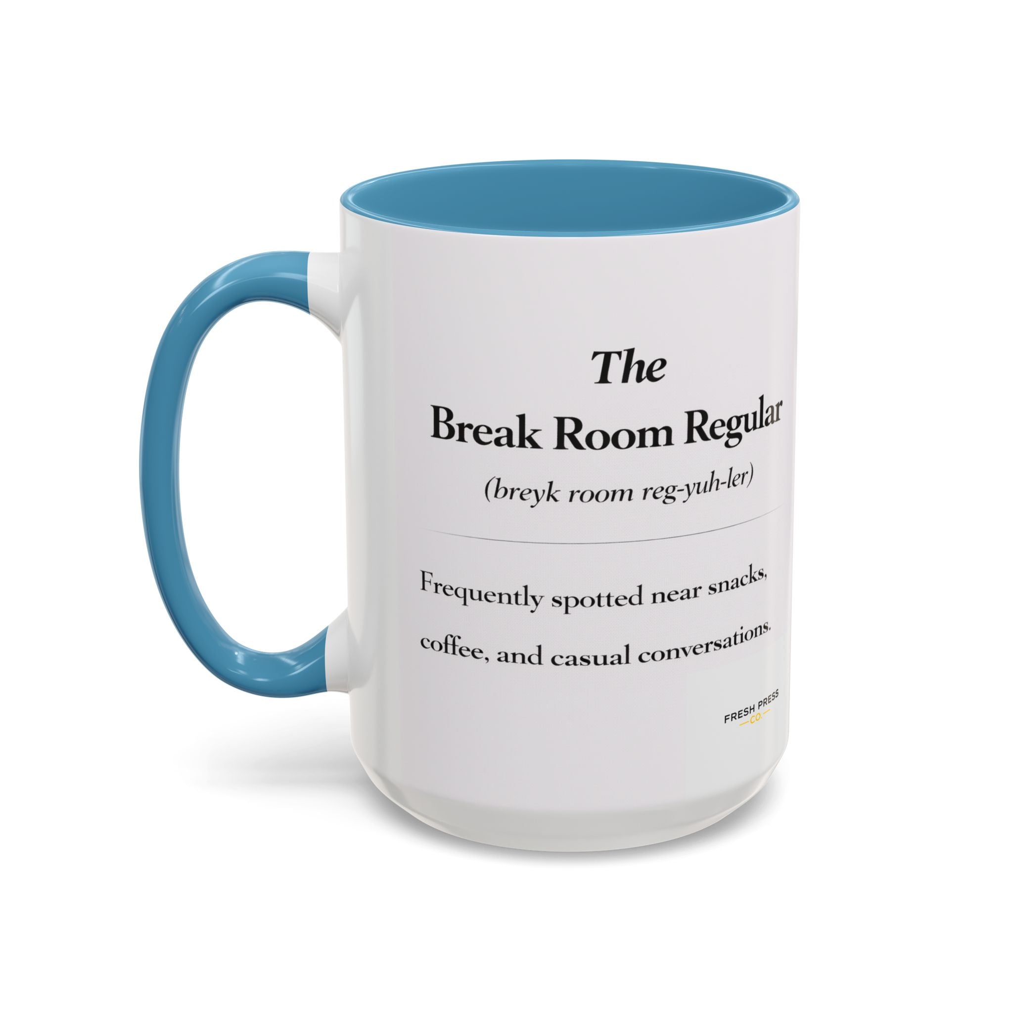 "Break Room Regular" Coffee Definition Mug (11/15 oz)