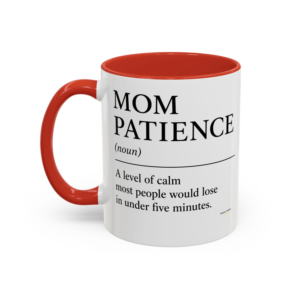 Stay Pressed Coffee Mug — Funny Espresso Emoji Accent Ceramic Mug (11/15oz)