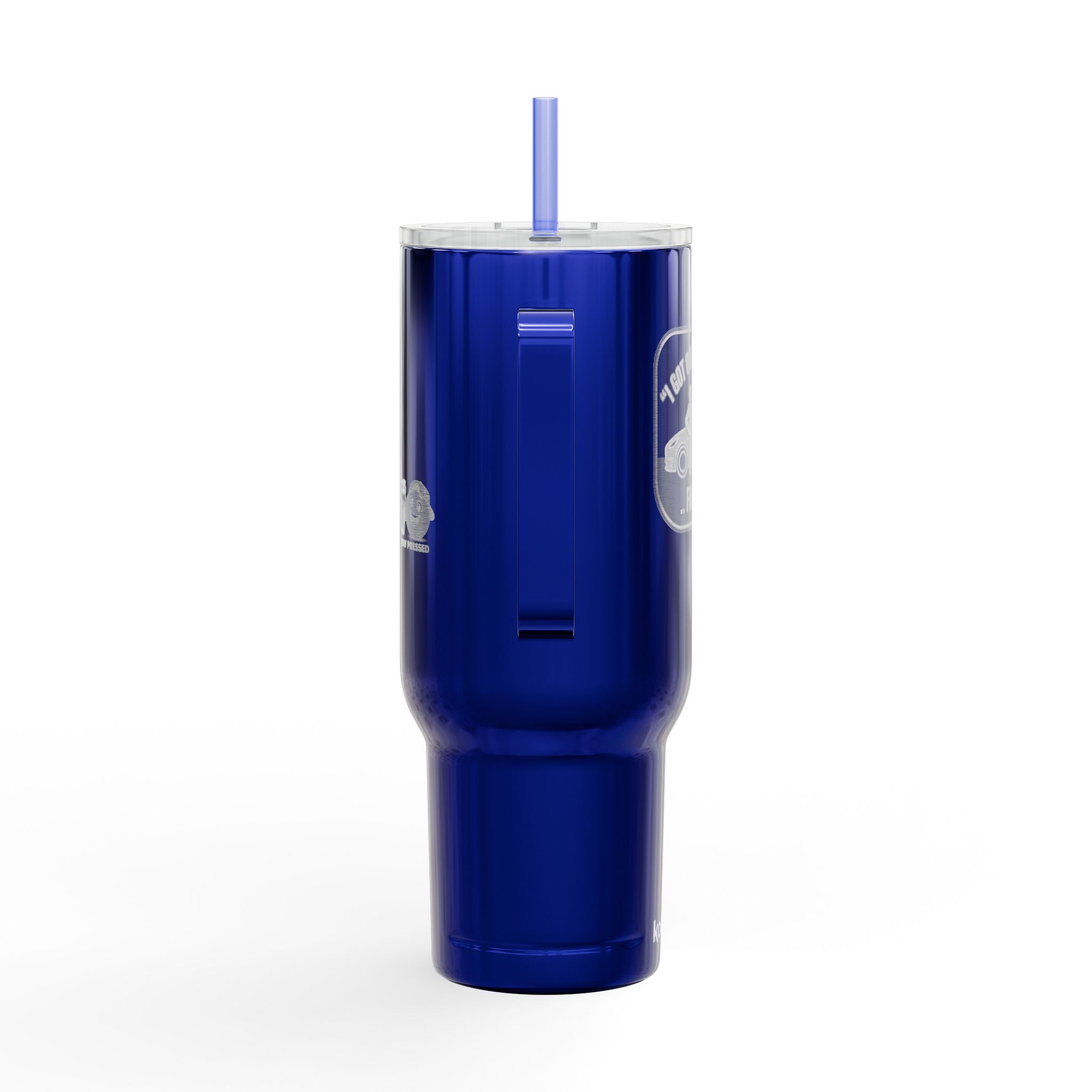 "I Got Out Of My Tesla For This?" 40oz Insulated Travel Tumbler – Engraved Car Lover Gift