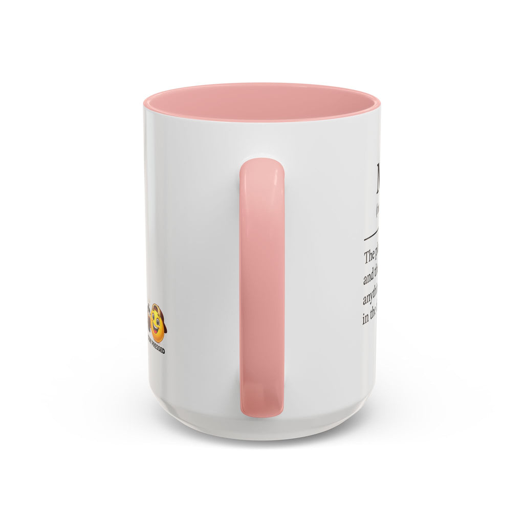 "Mom" Coffee Mug - Accent Mug (11/15oz)