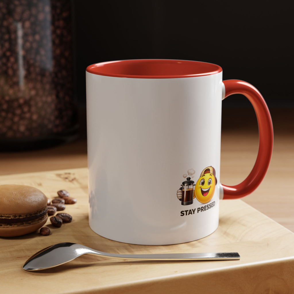 "The Deadline Sprinter" Coffee Mug — Funny Espresso Barista Accent Mug (11/15oz)