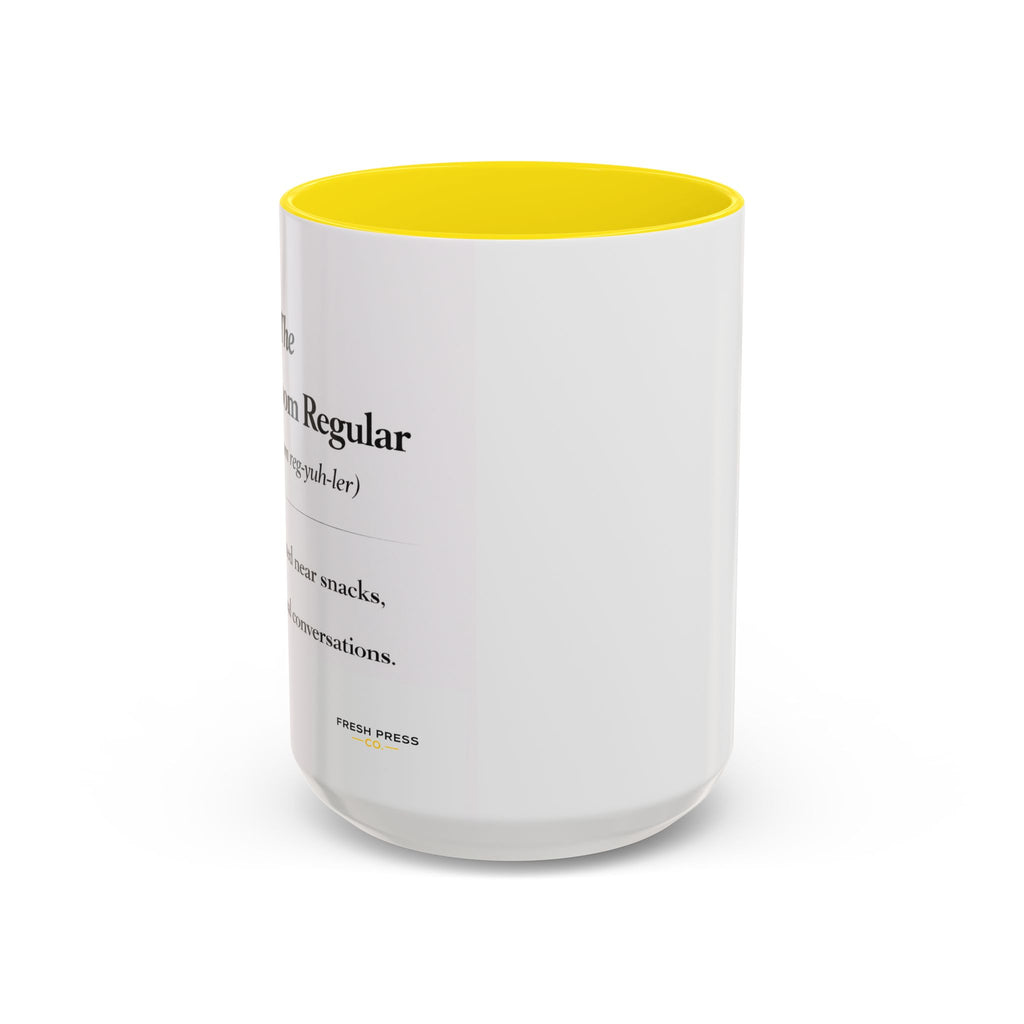 "Break Room Regular" Coffee Definition Mug (11/15 oz)