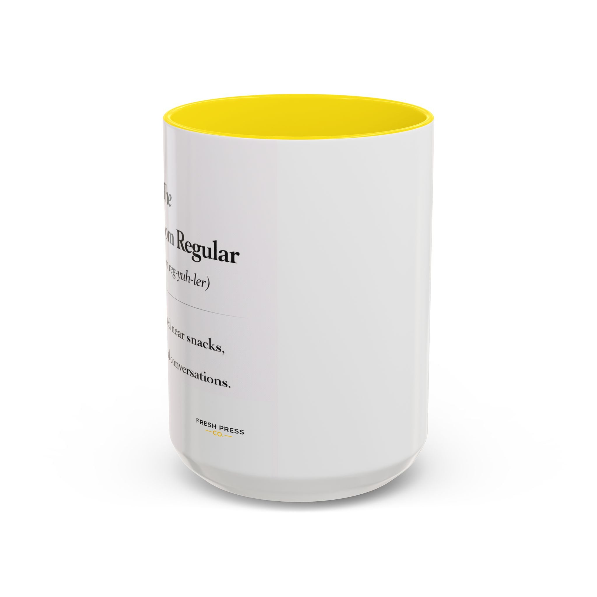 "Break Room Regular" Coffee Definition Mug (11/15 oz)