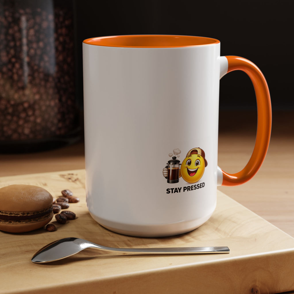 "The Deadline Sprinter" Coffee Mug — Funny Espresso Barista Accent Mug (11/15oz)