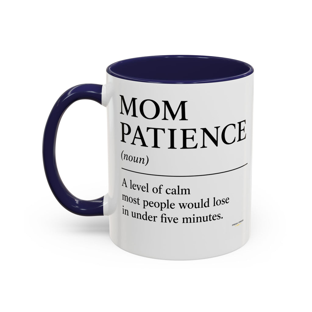 Stay Pressed Coffee Mug — Funny Espresso Emoji Accent Ceramic Mug (11/15oz)