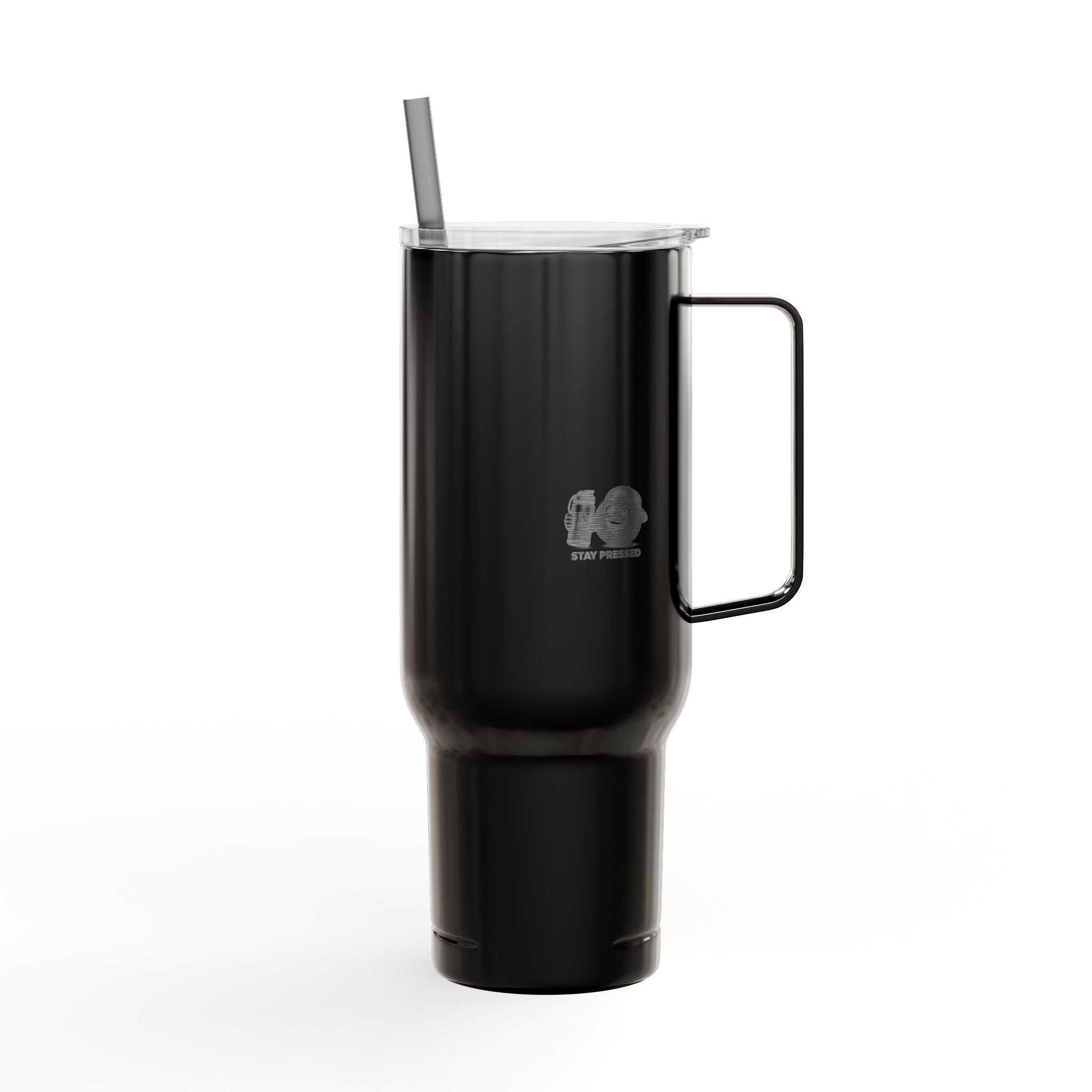 "I Got Out Of My Tesla For This?" 40oz Insulated Travel Tumbler – Engraved Car Lover Gift