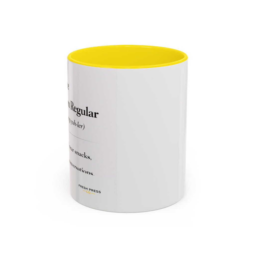 "Break Room Regular" Coffee Definition Mug (11/15 oz)