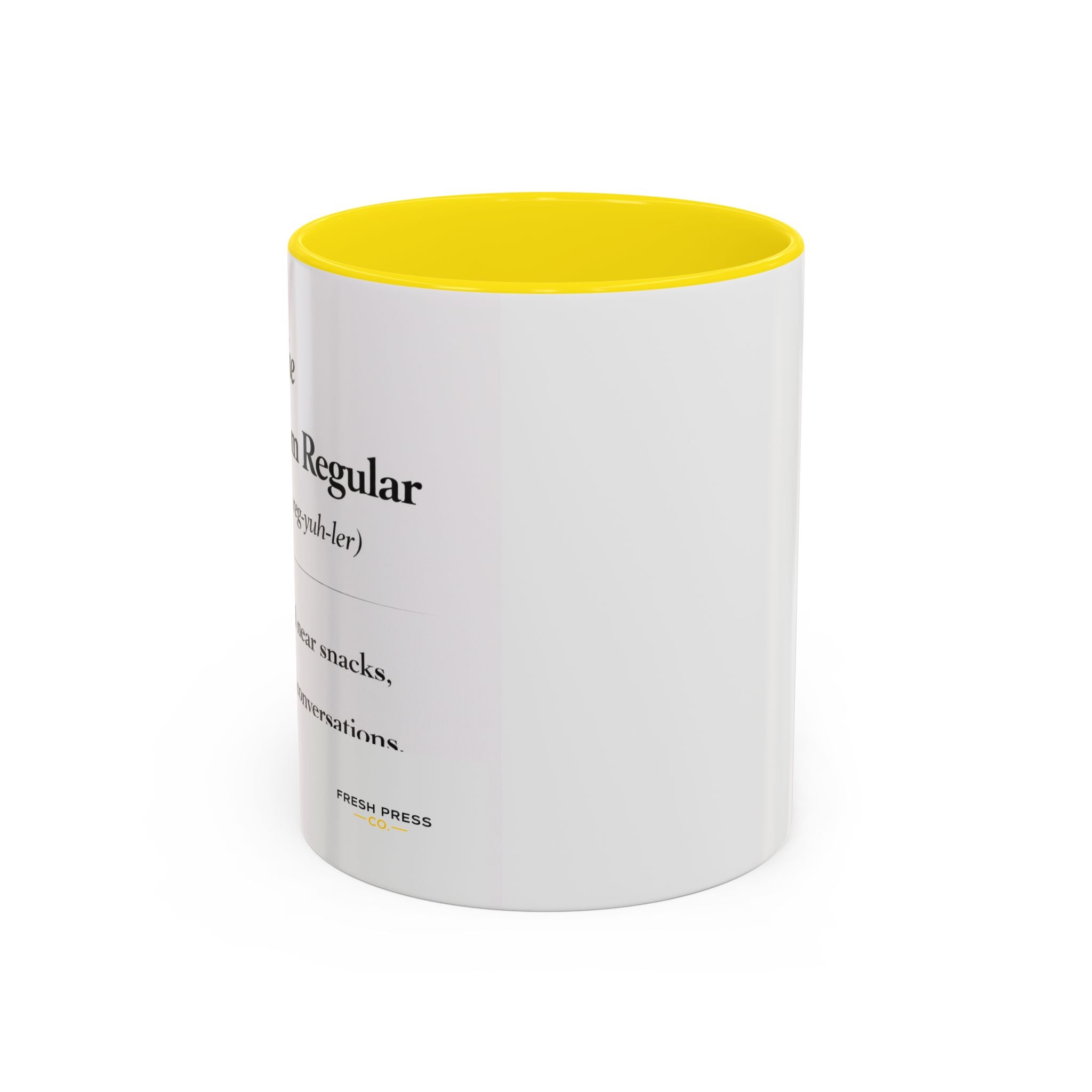 "Break Room Regular" Coffee Definition Mug (11/15 oz)