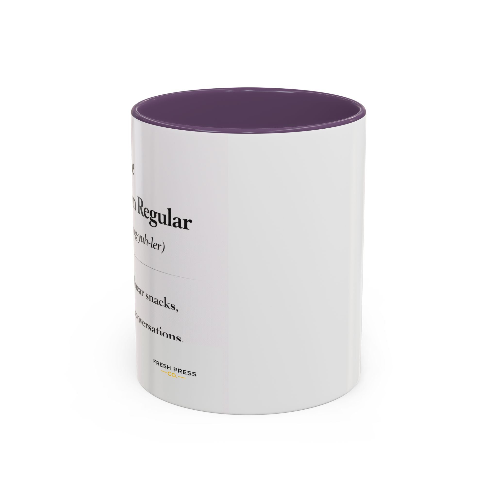 "Break Room Regular" Coffee Definition Mug (11/15 oz)