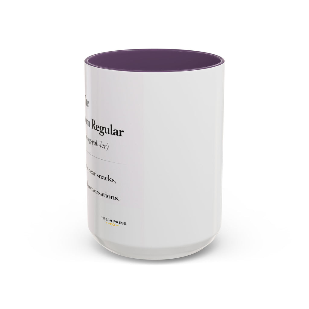 "Break Room Regular" Coffee Definition Mug (11/15 oz)