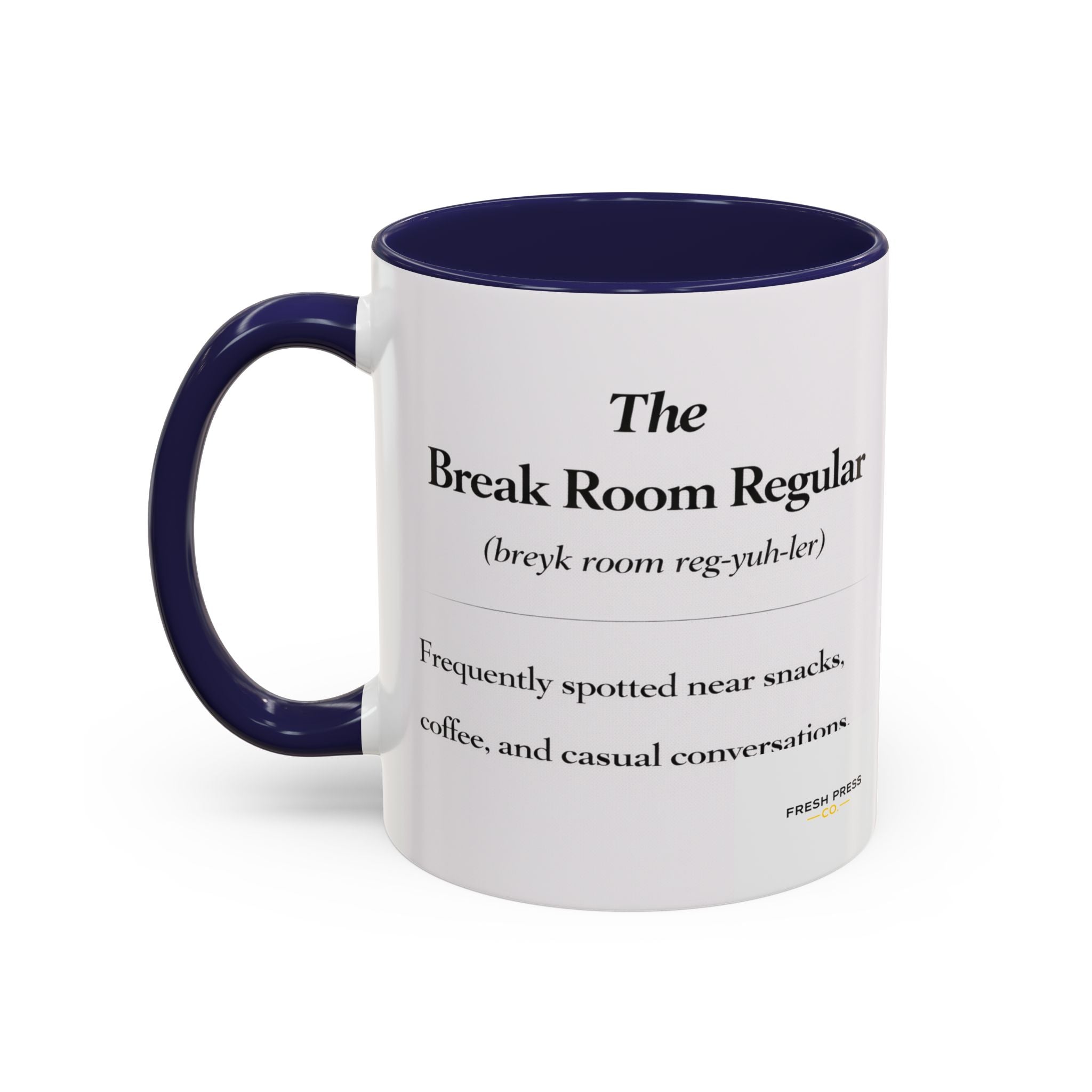"Break Room Regular" Coffee Definition Mug (11/15 oz)