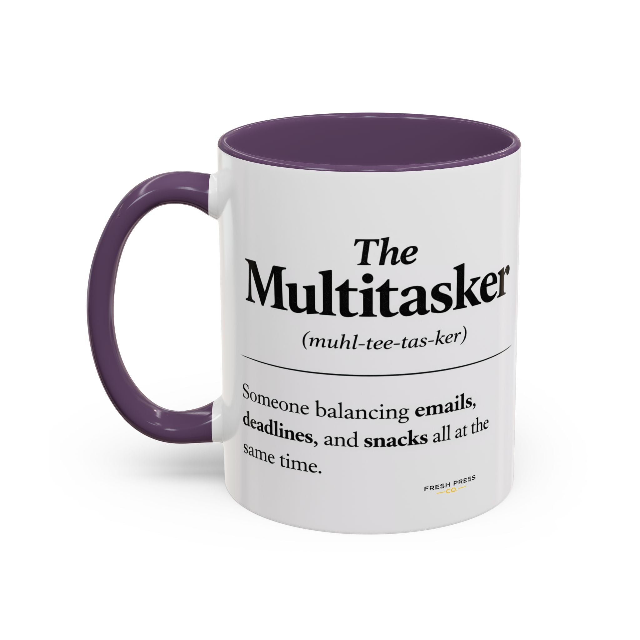 "The Multitasker" Accent Coffee Mug (11, 15oz)