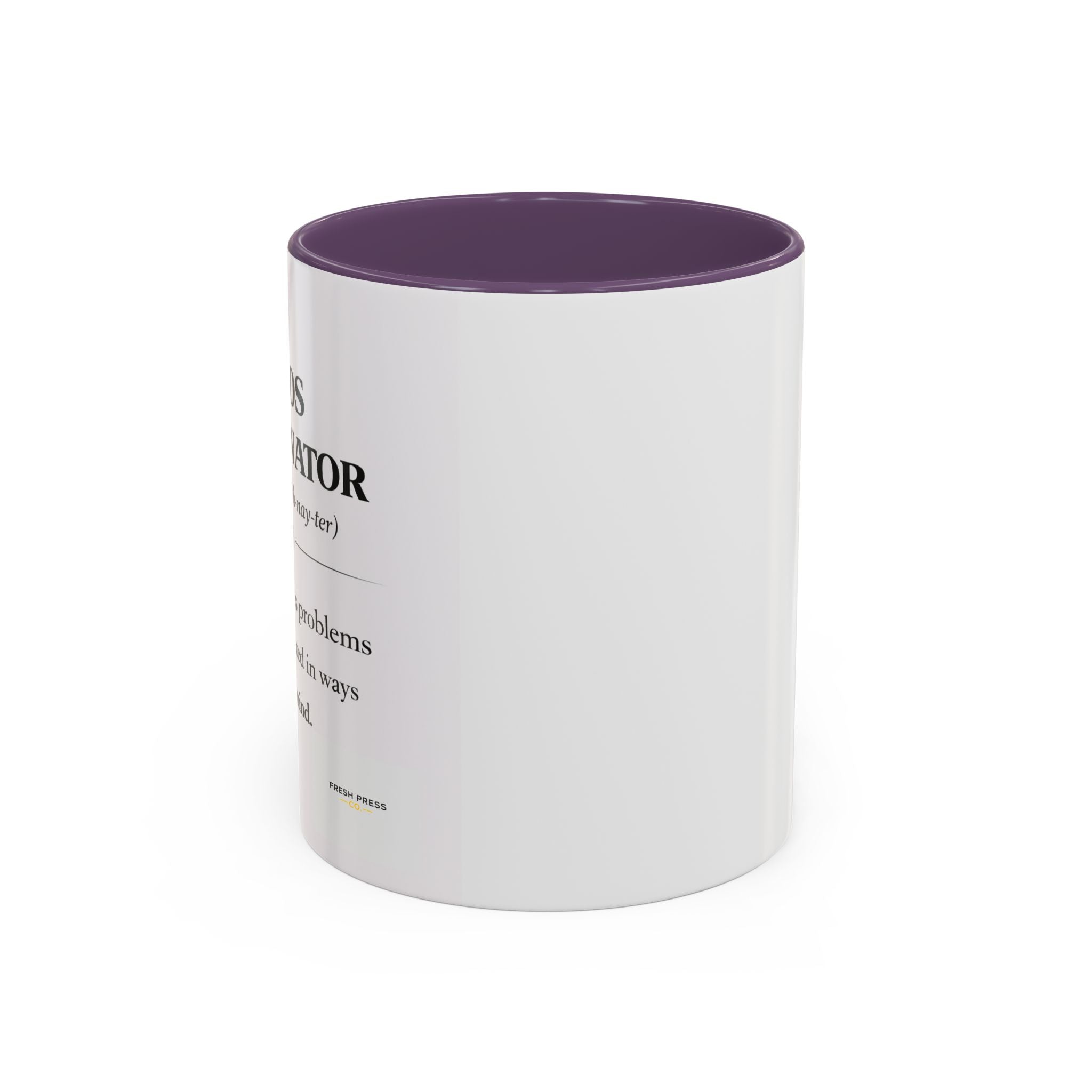 "Chaos Coordinator" Coffee Mug — Funny Definition Mug for Problem Solvers (11/15oz)