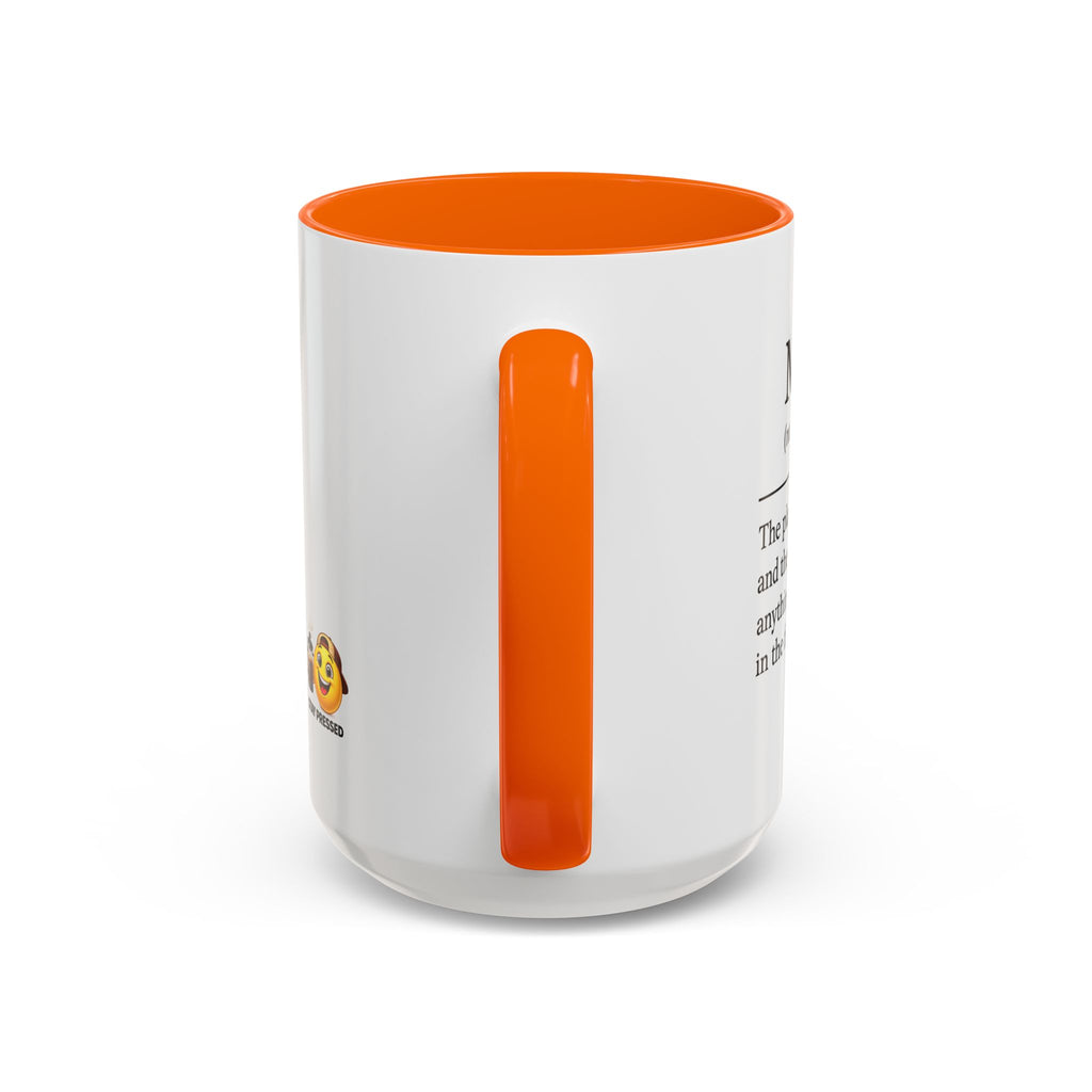 "Mom" Coffee Mug - Accent Mug (11/15oz)
