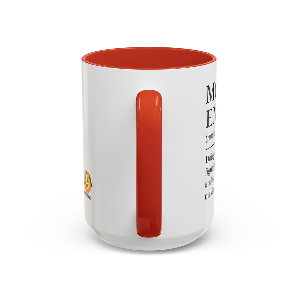 "Mom Energy" Coffee Mug —  Accent Mug (11/15oz)